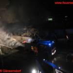 Großbrand auf der Mülldeponie Hohenruppersdorf