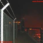 Großbrand auf der Mülldeponie Hohenruppersdorf