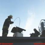 Kaminbrand in Gänserndorf Süd