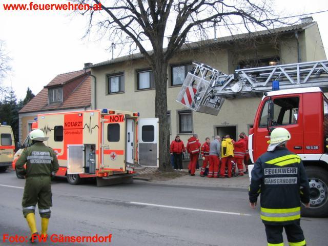FF Gänserndorf: Feuerwehr rettete 40-Jährige