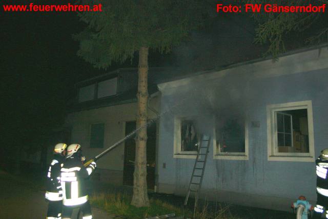 FF Gänserndorf: Drei Einsätze in einer Nacht