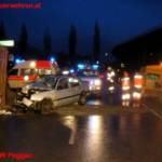 FF Peggau: Verkehrsunfall mit einem LKW