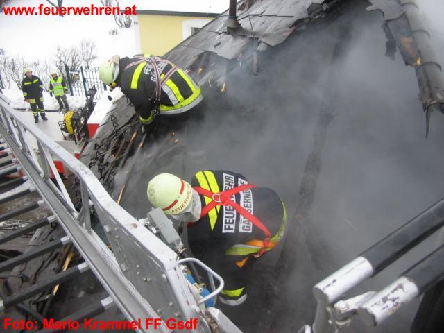 Wohnhausbrand – Rollstuhlfahrer gerettet