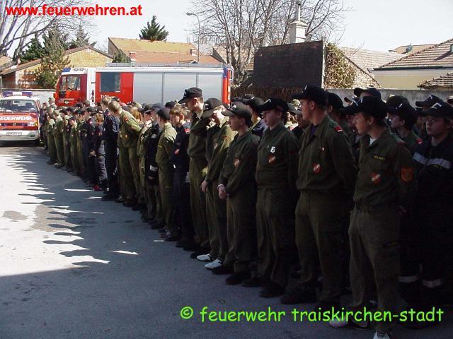 Wissenstest der Feuerwehrjugend aus dem Bezirk Baden