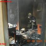 FF Ried im Innkreis: Zimmerbrand in Ried