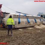 Schwierige LKW Bergung auf der A8