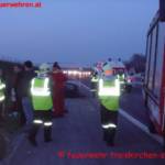 FF Traiskirchen: Verkehrsunfall auf der Südautobahn