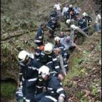 Menschenrettung im Badlgraben