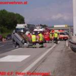 BFV Graz-Umgebung: Mehrere Unfälle auf der A2