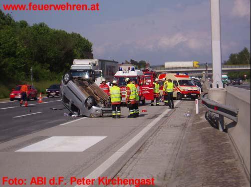 BFV Graz-Umgebung: Mehrere Unfälle auf der A2