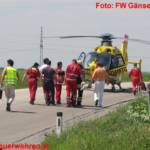 Verkehrsunfall PKW gegen LKW