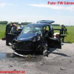 Verkehrsunfall PKW gegen LKW