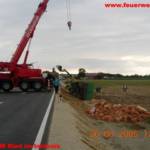 LKW Unfall in Geinberg