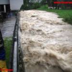 Hochwassereinsätze u. Murenabgang in Altaussee und Bad Aussee