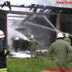 Maschinenhalle in Reinprechtspölla in Vollbrand 4 Maschinenhalle in Reinprechtspölla in Vollbrand