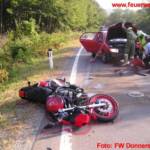 FF Donnerskirchen: Schwerer Motorradunfall mit Todesfolge