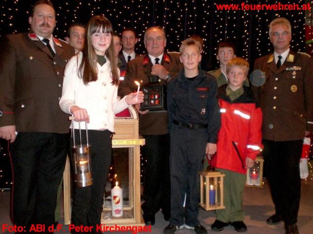 BFV Graz-Umgebung: Friedenslichtübergabe in Linz