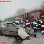 BFV Liezen: Schwerer Verkehrsunfall bei Stainach