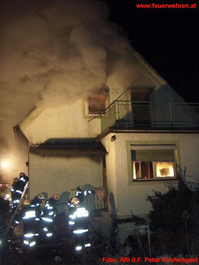 FF Pirka-Windorf: Wohnhausbrand in Pirka