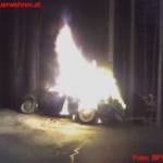 BFV Liezen: Fahrzeugbrand in Obertressen