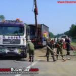 FF Utzenlaa: LKW-Verkehrsunfall bei Utzenlaa