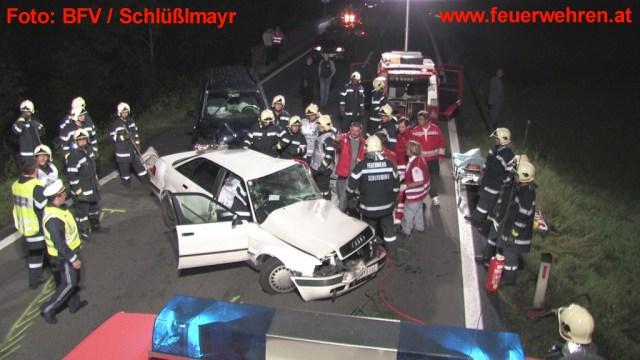 BFV Liezen: Schwerer Verkehrsunfall bei Schladming