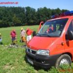 FF Ohlsdorf: Absturz eines Model-Düsenjets