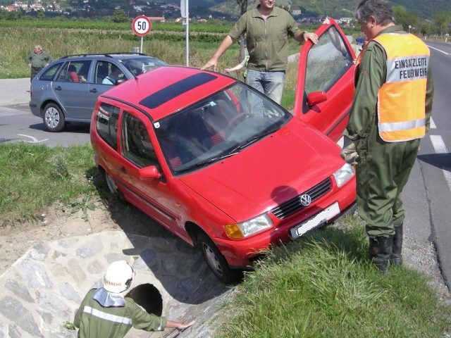 FF Donnerskirchen: Fahrzeugbergung auf der B50