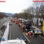 Verkehrsunfall auf A12 Inntalautobahn