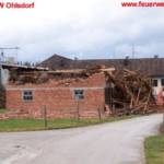 Orkan Emma verwüstete Ohlsdorf