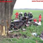 FF Gänserndorf: Tödlicher Verkehrsunfall in Gänserndorf