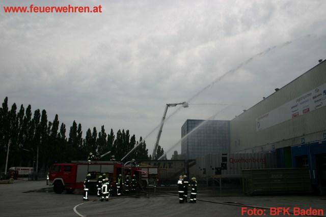 AFK Baden Land: Einsatzübung – Reifenbrand durch Heißarbeit