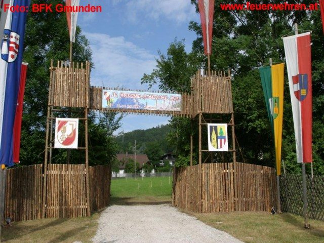 BFK Gmunden: OÖ. Feuerwehr-Jugendlager 2008
