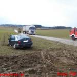 FF Ohlsdorf: Aufräumarbeiten nach schwerem Verkehrsunfall