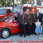 FF Judendorf-Straßengel:  Kommandantenfahrzeug in Dienst gestellt