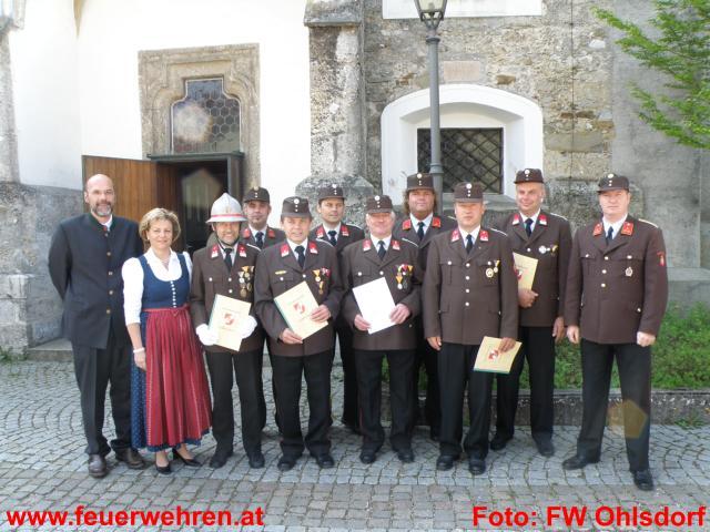 FF Ohlsdorf: Florianifeier der Ohlsdorfer Feuerwehren