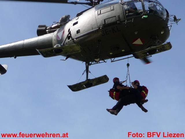 BFV Liezen: Flugdienstübung in Aigen