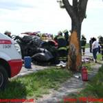 FF Gänserndorf: Verkehrsunfall auf der Landesstraße 9