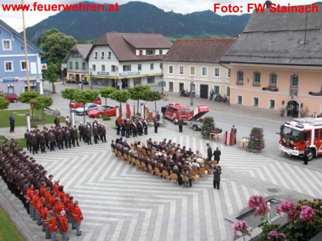 FF Stainach: Segnung RLFA 1000-200 und TSA 750