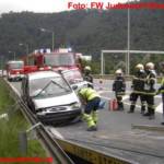 FF Judendorf-Straßengel: Verkehrsunfall auf der L302