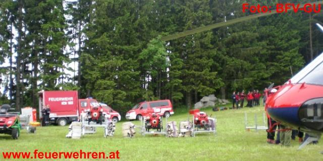 BFV Graz-Umgebung: Katastrophenschutzübung am Listkogel
