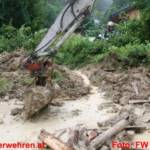 Hochwasser im Bezirk Gmunden