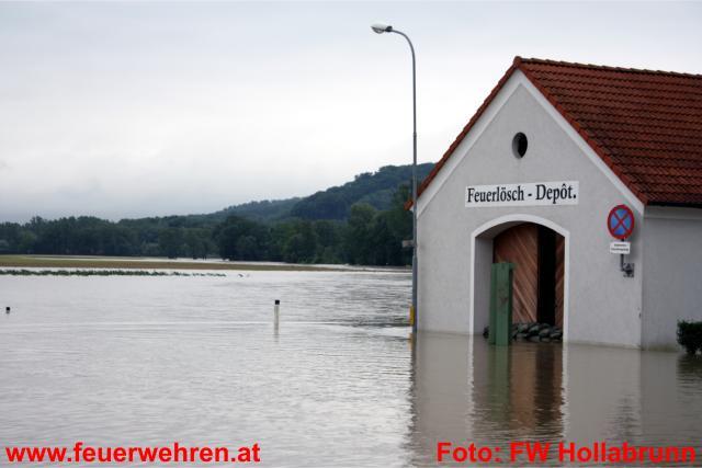 BFKDO Hollabrunn: KHD-Bereitschaft zu Hochwassereinsatz alarmiert