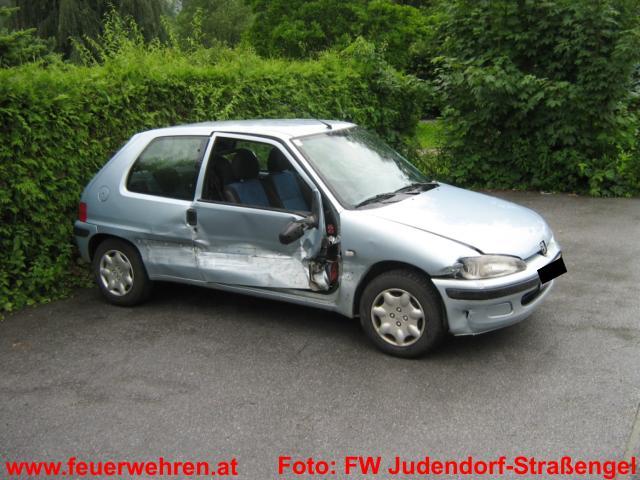 FF Judendorf-Strassengel: Verkehrsunfall mit Personenschaden