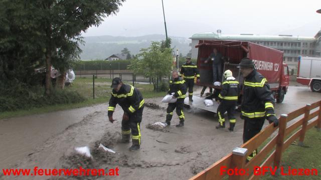 Hochwassereinsätze vom 29.06.2009