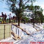 BFKDO Hollabrunn: Dammbruch – Mold vor Flut geschützt