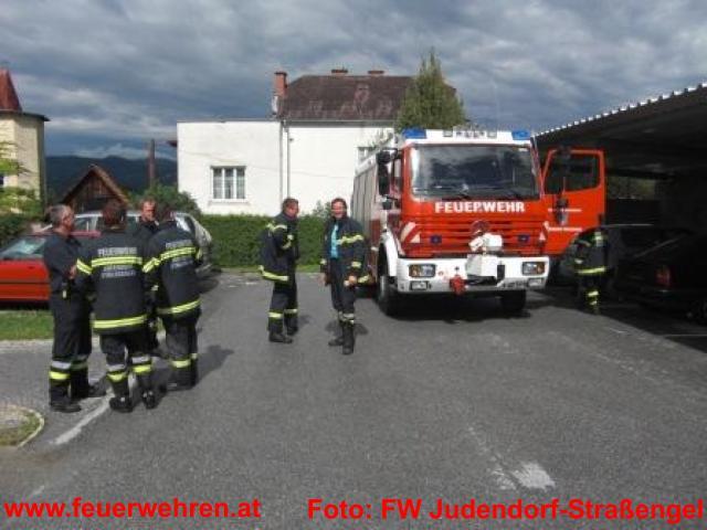 FF Judendorf-Straßengel: Unwettereinsätze und Bahnunglück