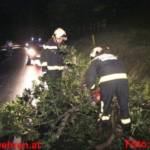 Orkanartiger Sturm im Ennstal