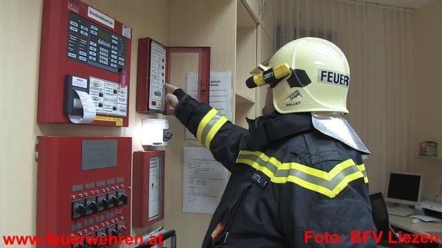BFV Liezen: Einbrecher lösten Brandmeldealarm aus