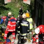 Einsatzübung der Rettungsorganisationen mit Pferden